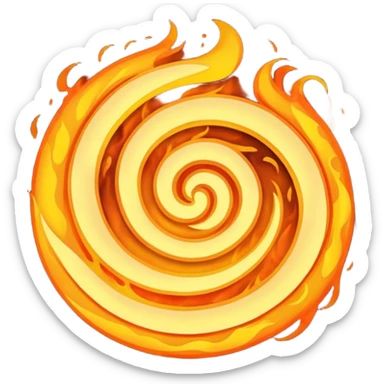 Blazing Inferno sticker