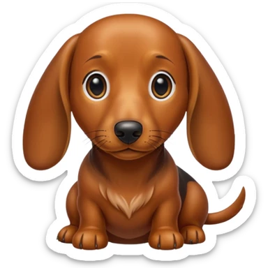 Dachshund sticker