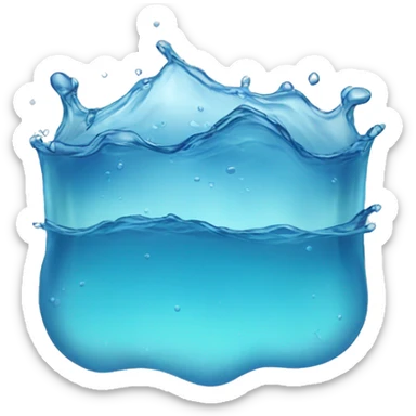 Water sticker