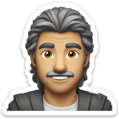 at aslan karışımı sticker