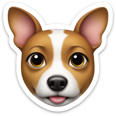 Fat fat fat rat terrier sticker