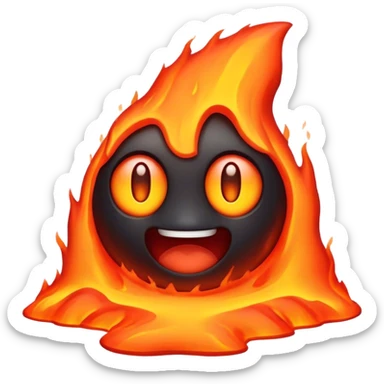 Lava sticker
