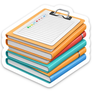 doctor medical reports sticker