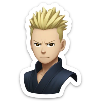 Jujutsu Kaisen mahoraga handsighn sticker