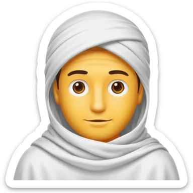 Neem de 2de persoon die je net genereerde. Maak zijn volledige lichaam en laat hem zo een afwegings gebaar maken met zijn handen sticker