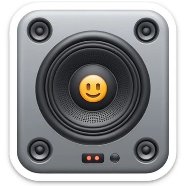 mac os icon speaker volume bar sticker
