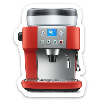 Coffee machine  sticker
