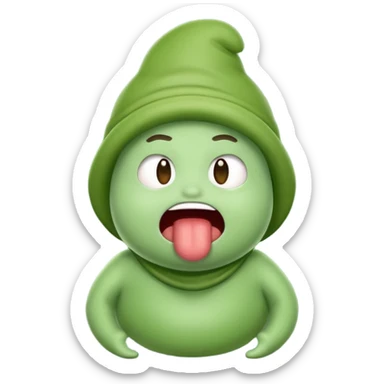 among us farting sticker