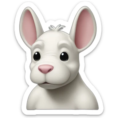 Cerebus the aardvark sticker