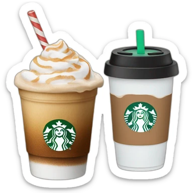 Ice spice with a Starbucks latte sticker