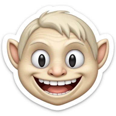 Troll face meme sticker