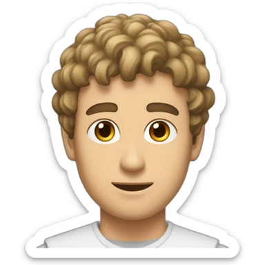 Matteo bouffe le poireau de Yoan sticker