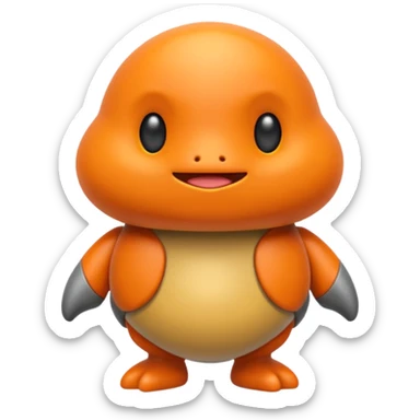 Trapinch-Baltoy-fusion, full body sticker