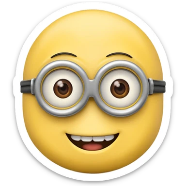 Minion emoji sticker