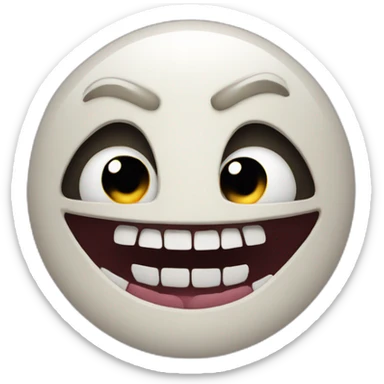 Smile, horror movie  sticker