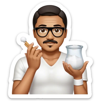 salt bae sprinkling salt sticker