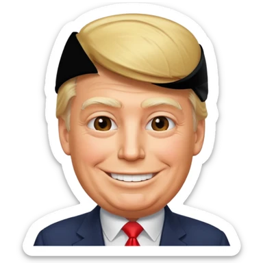 Donald Trump sticker