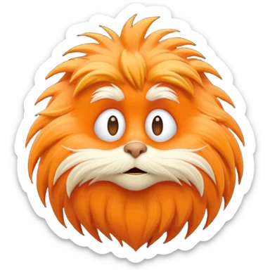 The Lorax  sticker