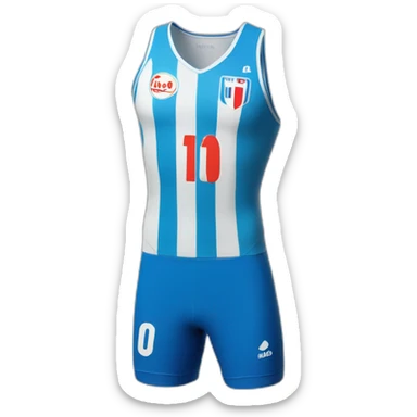 Macron maillot de bain sticker