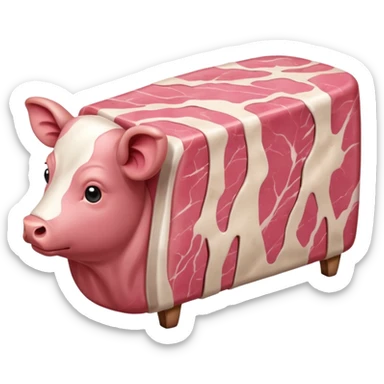 rack of veal sticker