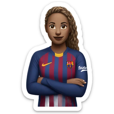 Barça femenino sticker