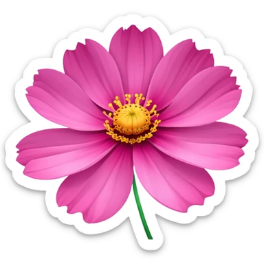 Cosmos flower  sticker