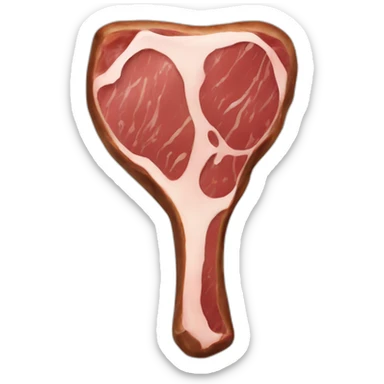 t-bone steak sticker