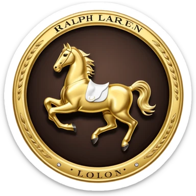 Ralph Lauren logo sticker