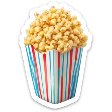 pop corn stack sticker