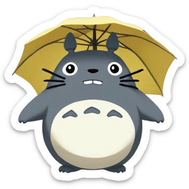 Totoro from My Neighbor Totoro sticker