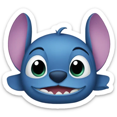 Stitch sticker