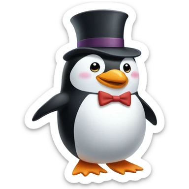 Sanrio tuxedo sam penguin sticker