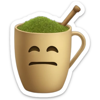 Yerba mate sticker