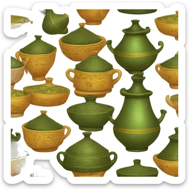 Tajine marocain sticker