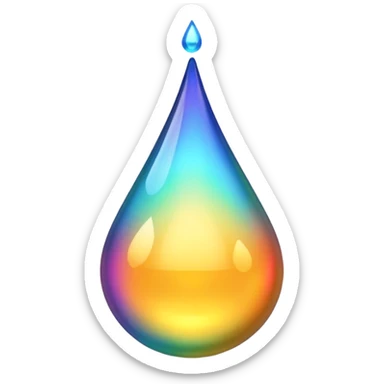 A drop of oilA drop of oil sticker