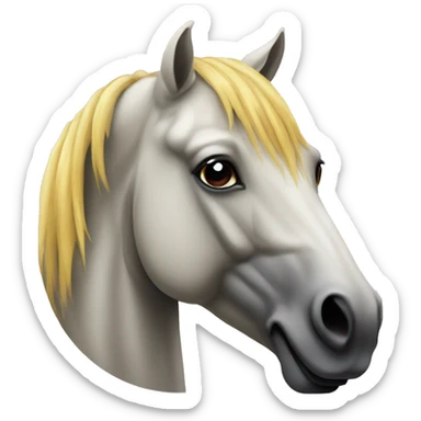 Ferrari logo horse  sticker