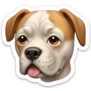 Dog xl bully sticker