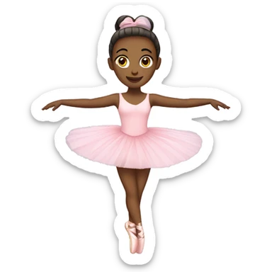 ballerina sticker