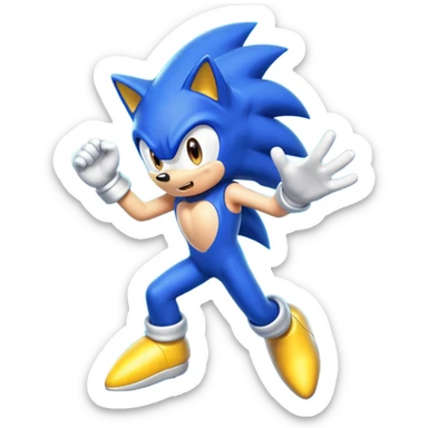 Super sonic sticker
