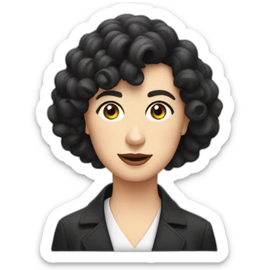 Charli chaplin sticker