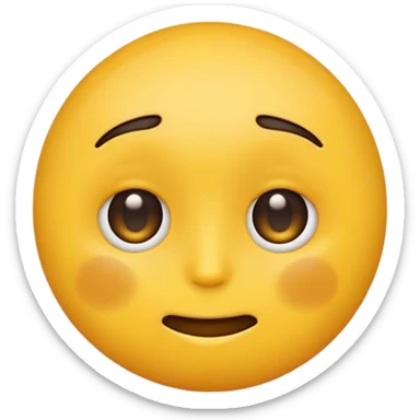 emoji con ojeras sticker