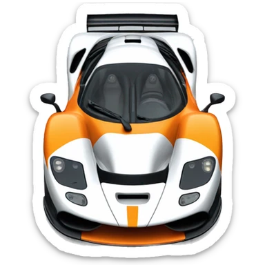 mclaren f1 car sticker