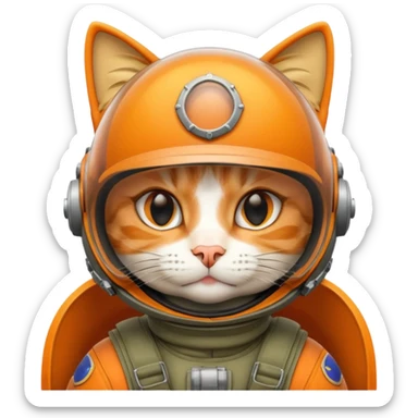 Katze im kampfflugzeug  sticker