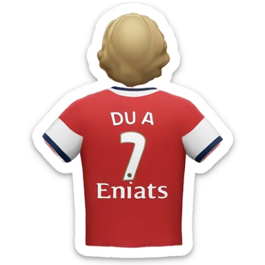 Arsenal jersey sticker