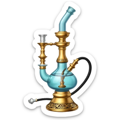 Classic hookah sticker