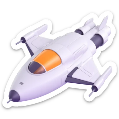 spaceship traveling through a black hole, inspired by Interstellar sticker