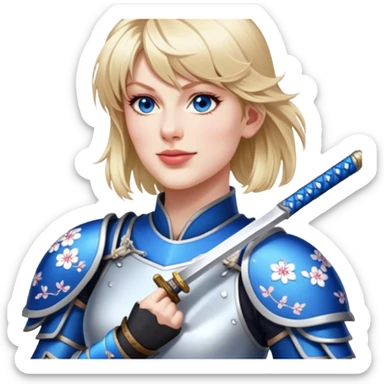 Samurai Warrior sticker