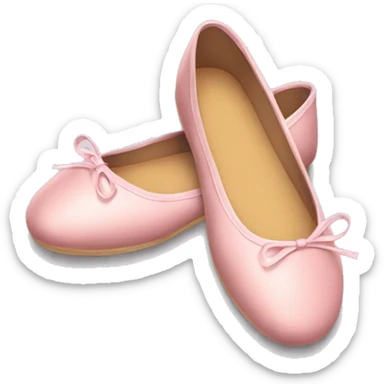 ballet flats sticker
