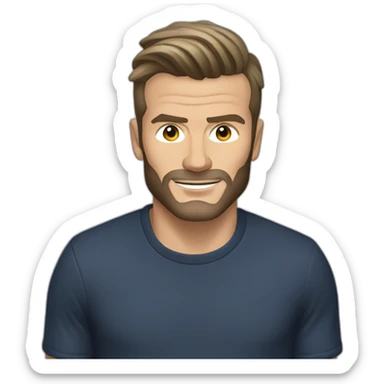 David-Beckham sticker