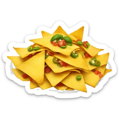 nachos sticker
